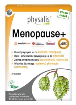 TABLETKI NA MENOPAUZĘ 30 szt. - PHYSALIS PHYSALIS (olejki eteryczne, suplementy)