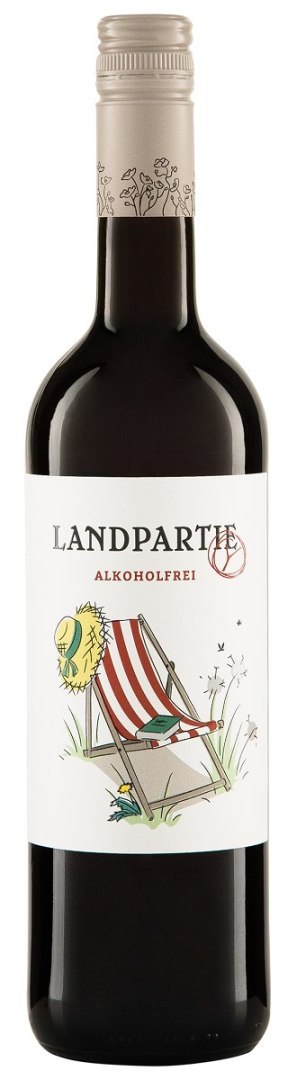 WINO BEZALKOHOLOWE CUVÉE CZERWONE SŁODKIE BIO 750 ml - LANDPARTIE LANDPARTIE (wina bezalkoholowe)