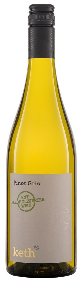 WINO BEZALKOHOLOWE PINOT GRIS BIAŁE PÓŁWYTRAWNE BIO 750 ml - KETH KETH (wina bezalkoholowe)