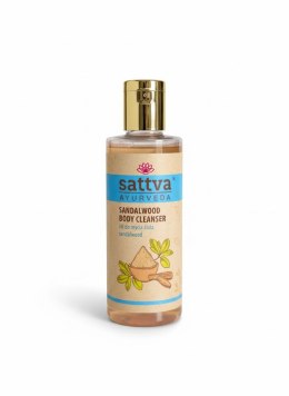 ŻEL DO MYCIA CIAŁA DRZEWO SANDAŁOWE 210 ml - SATTVA (AYURVEDA) SATTVA (kosmetyki ajurwedyjskie, kadzidełka)