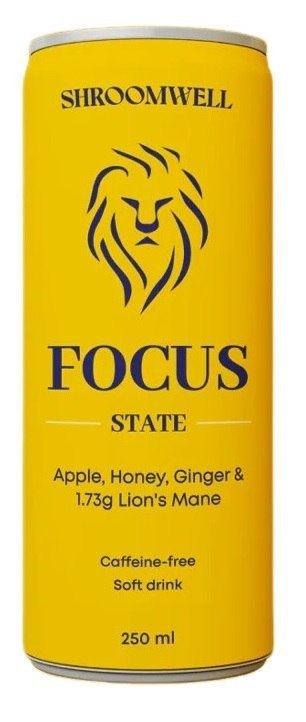 NAPÓJ NA KONCENTRACJĘ Z SOPLÓWKĄ JEŻOWATĄ 250 ml - SHROOMWELL SHROOMWELL (ekstrakty, suplementy)