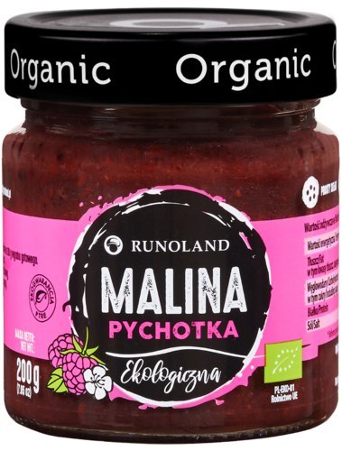 PYCHOTKA MALINA BIO 200 g - RUNOLAND RUNOLAND (grzyby, przetwory)